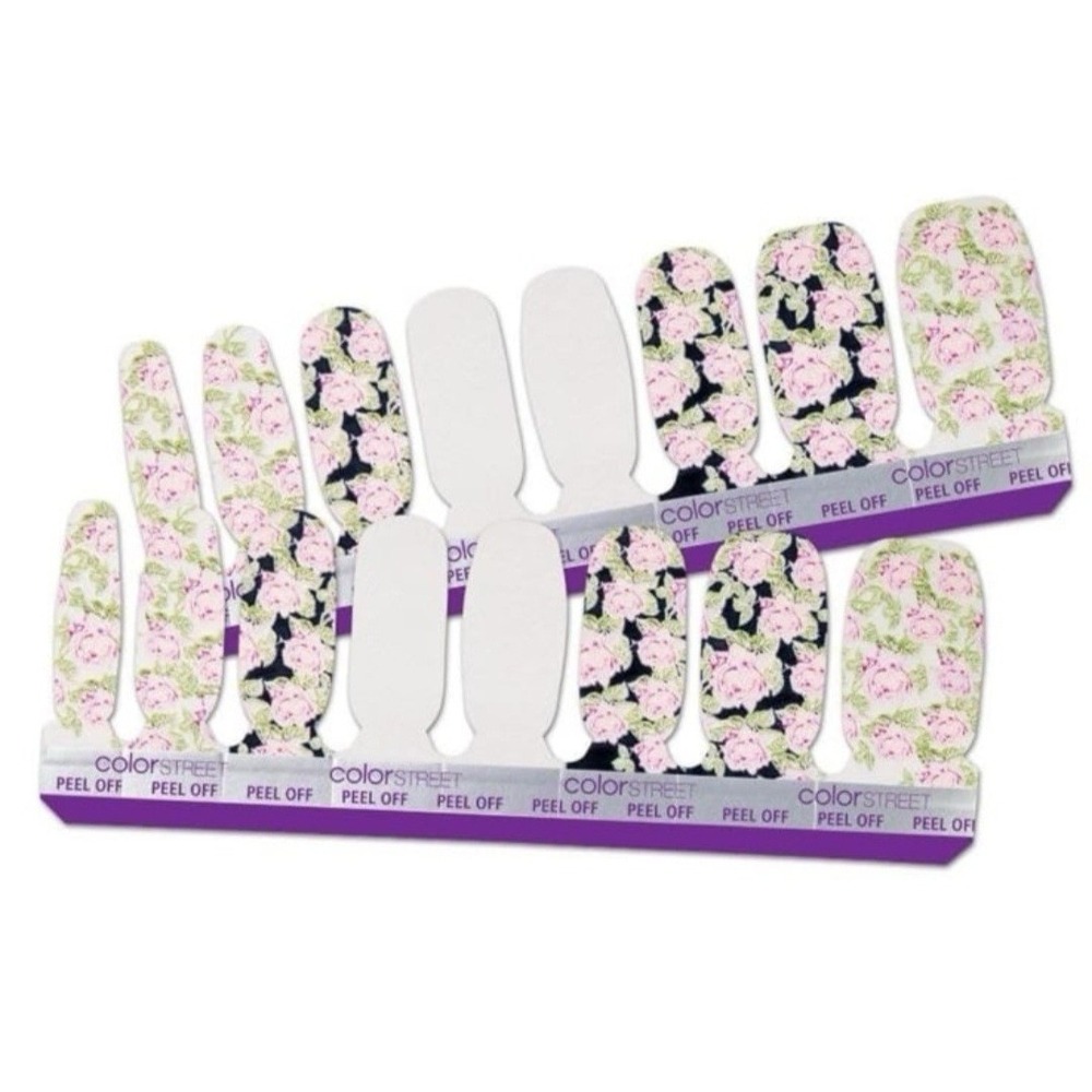 Color Street Nail Polish Strips ROSE PATH Retired - Picture 3 of 3